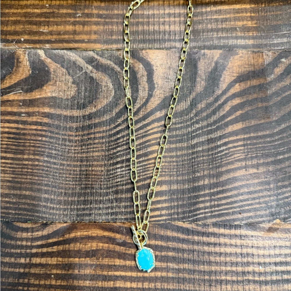 Kendra Scott Daphne Convertible Gold and Chain Necklace